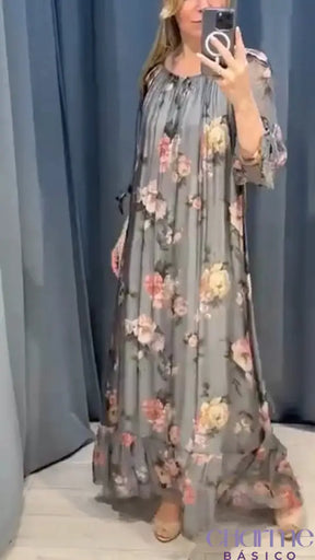 Vestido Celeste - Um Toque de Poesia no seu Guarda-roupa