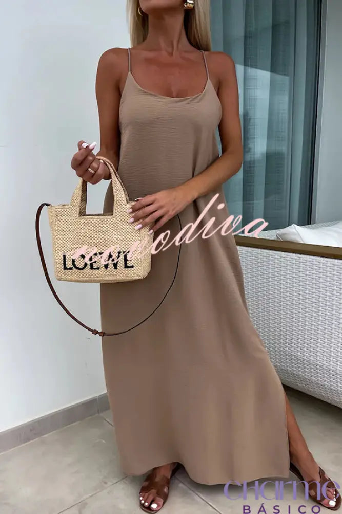 Vestido Maxi Rosa Alessandra