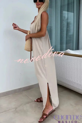 Vestido Maxi Rosa Alessandra