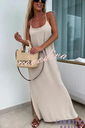 Vestido Maxi Rosa Alessandra