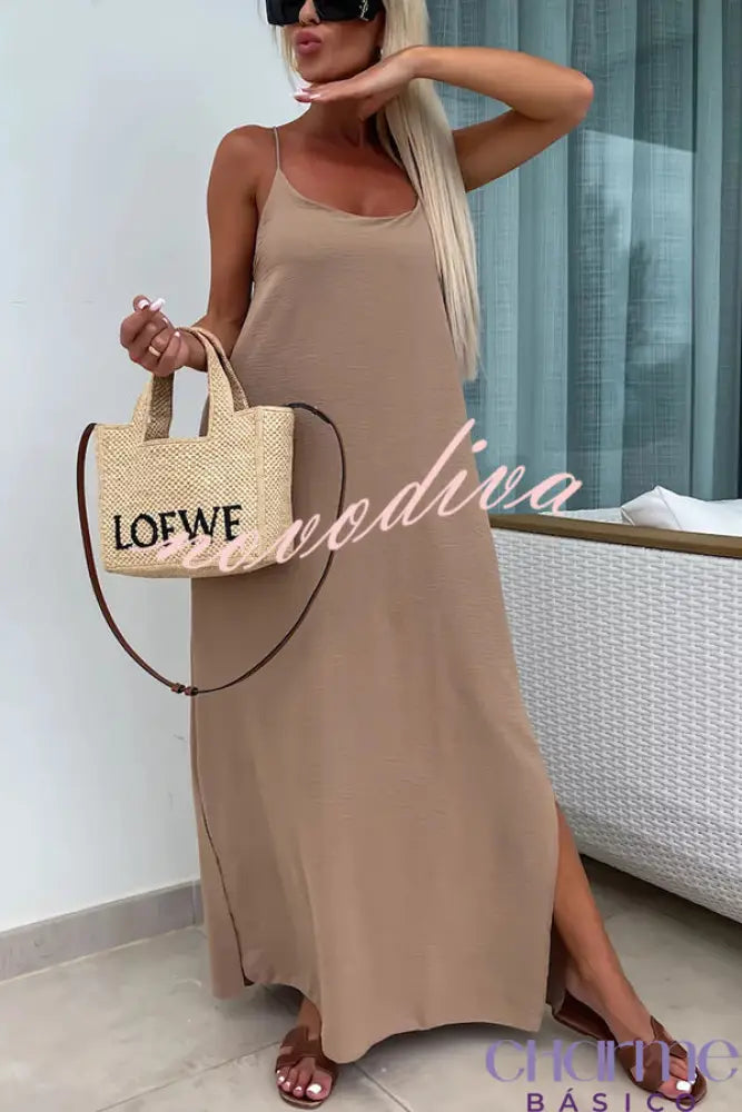 Vestido Maxi Rosa Alessandra