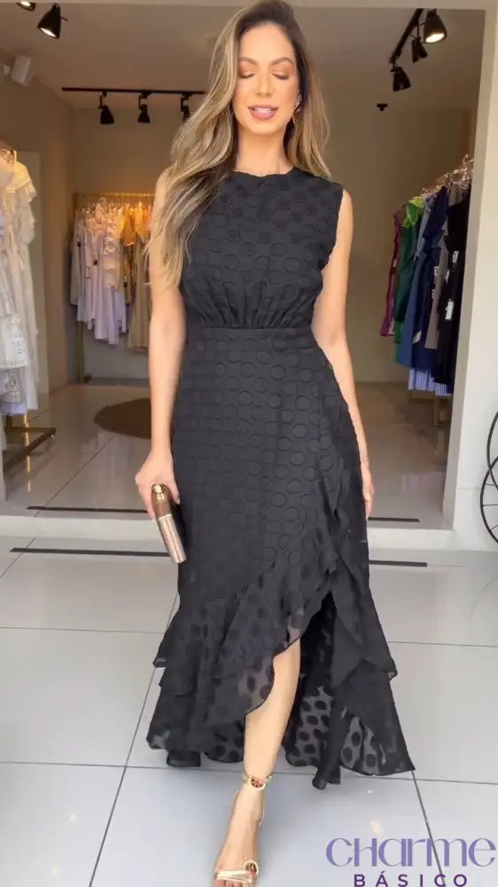 Vestido Noite Encantada – Elegância e Sofisticação para Ocasiões Inesquecíveis