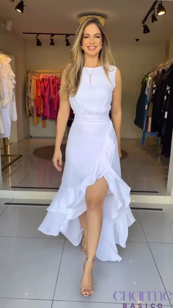 Vestido Pérola – A Pureza da Elegância!