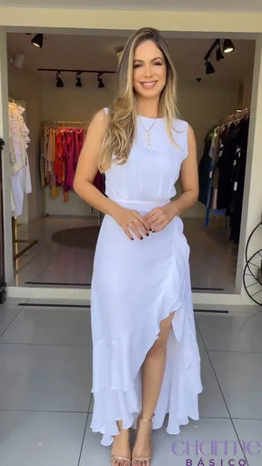 Vestido Pérola – A Pureza da Elegância!