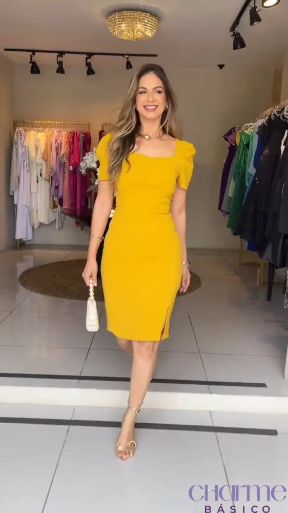 Vestido Primrose – A Elegância que Vai Fazer Você Brilhar!